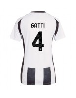 Juventus Federico Gatti #4 Hjemmedrakt Dame 2024-25 Korte ermer